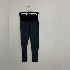 Isabel Maternity gray full panel leggings